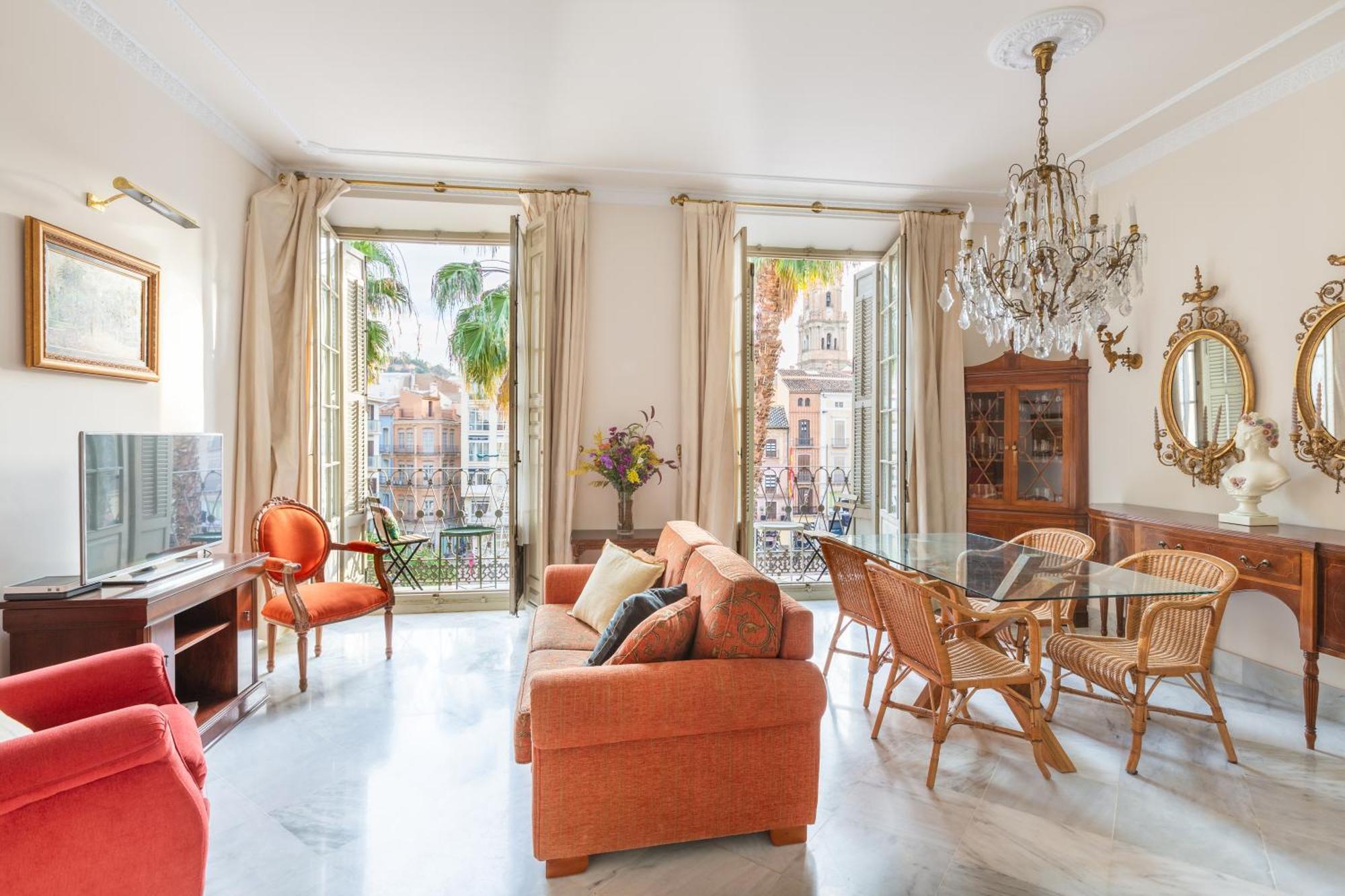 Plaza De La Constitucion Apartman Málaga Kültér fotó