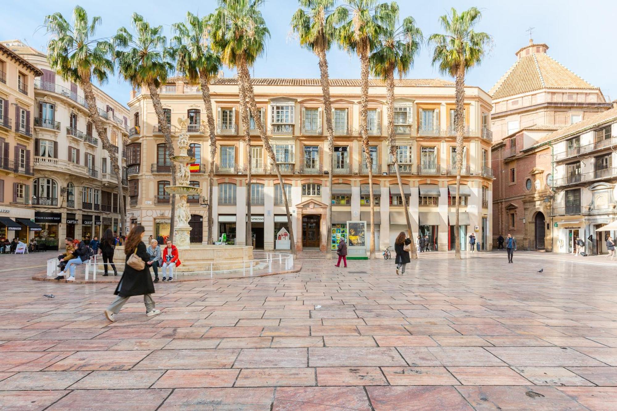 Plaza De La Constitucion Apartman Málaga Kültér fotó